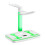 Charging Station for PS VR2 with RGB Light, Vertical Charging Stand Dock Support for PSVR2 Headset Display Accessories 1