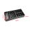 Battery Storage Organizer Holder with Tester Battery Case Box Holders with Battery Checker for AAA AA C D 9V 10