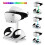 Charging Station for PS VR2 with RGB Light, Vertical Charging Stand Dock Support for PSVR2 Headset Display Accessories 4
