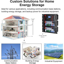 Wechselrichter BMS 8S-16S 24V-48V 100A Heim-Energiespeicher 1A Aktive Balance Integriertes  mit RS485 für Solarsystem