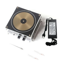 Golden Panel for  Coil  Music  Coil  Edition Artificial Fast Charging Magnetic Storm Coil EU Plug