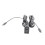 Car Android Navigation Machine Double TYPE-C Input to Double USB Interface Panel Adapter Panel 5