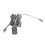 Car Android Navigation Machine Double TYPE-C Input to Double USB Interface Panel Adapter Panel 4