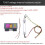 LCD Display Battery Voltage Internal Resistance Tester 18650 Lithium Battery Tester Universal Voltage Detection,A 2