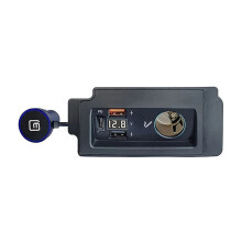 Car Cigarett Splitter Plug Adapter Fast Charging Port for Accord Eighth Generation 2008-2013