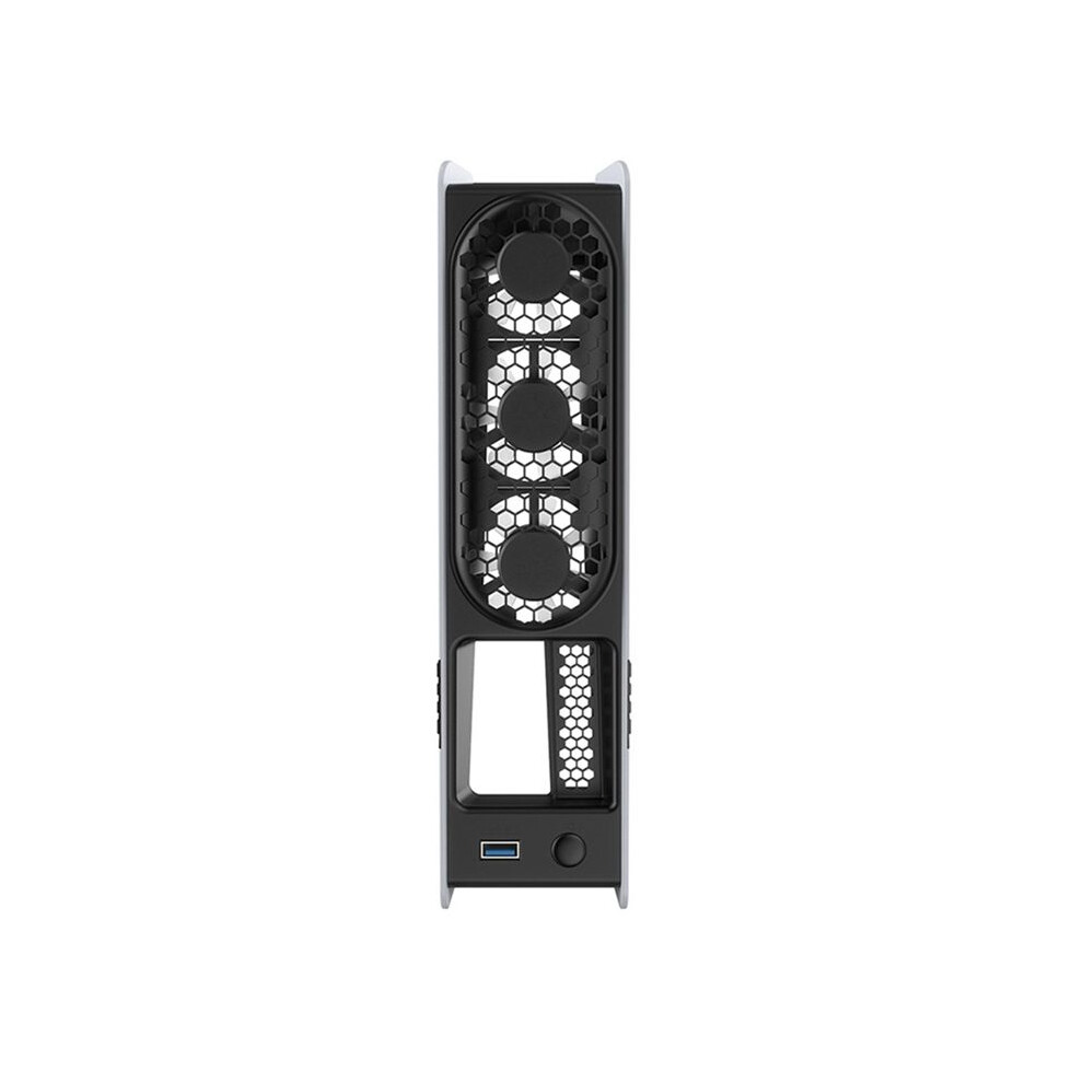 For Ps5 Slim Upgraded Cooling Station 3Cooling Fan Rgb Usb For Ps5 Slim /Pro Disc Digital Edition Console Accessories A 6031808986221