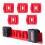 5PCS for  M18 Battery Holder, 18V Lithium Battery Wall Mount Dock, Secure & Organized Battery Storage Solution 2