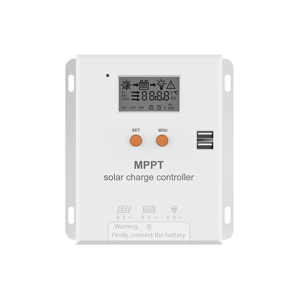 Mppt 20A Solar Charger Controller 12V 24V Battery Regulator With Lcd Display For Agm, Gel, Flooded And Lithium 6031550489148