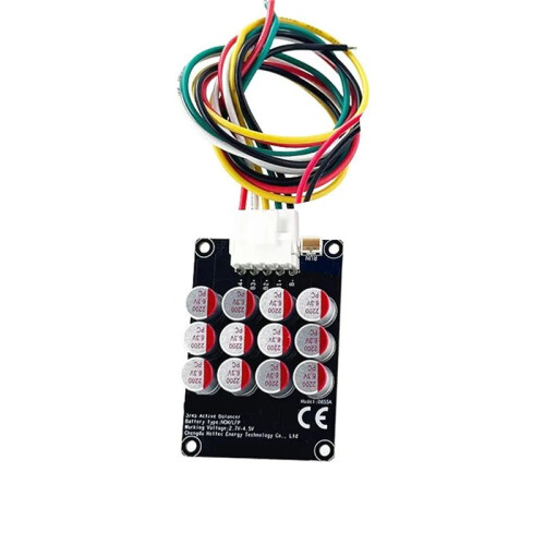 For BMS Lithium Battery Active Balancer 3-4S 5A with Swich 12V 48v Lifepo4 Battery Cell Equilizer Balancing Module 2