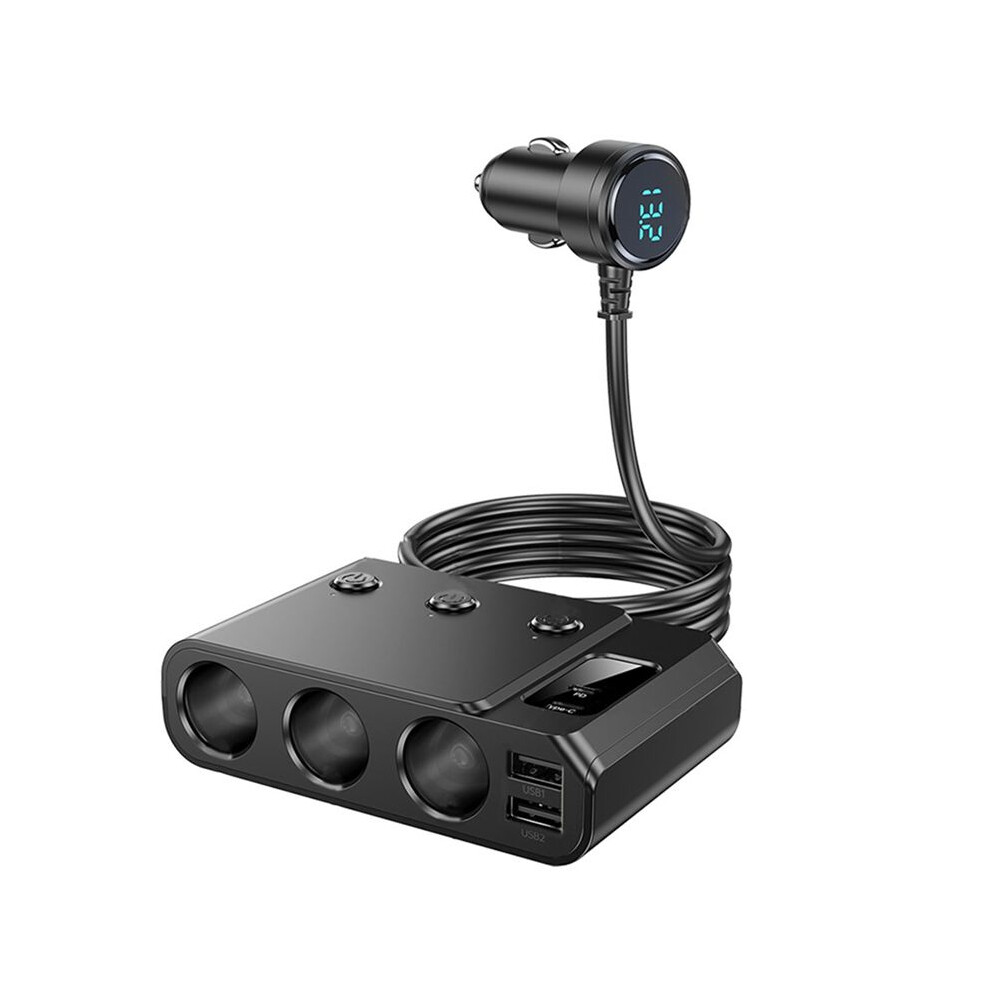 1In7 Car Cigarette Lighter Multi-Function Usb3.0 And Pd Interface 12-24V High Performance Car Multi-Device Charger 6032696350538