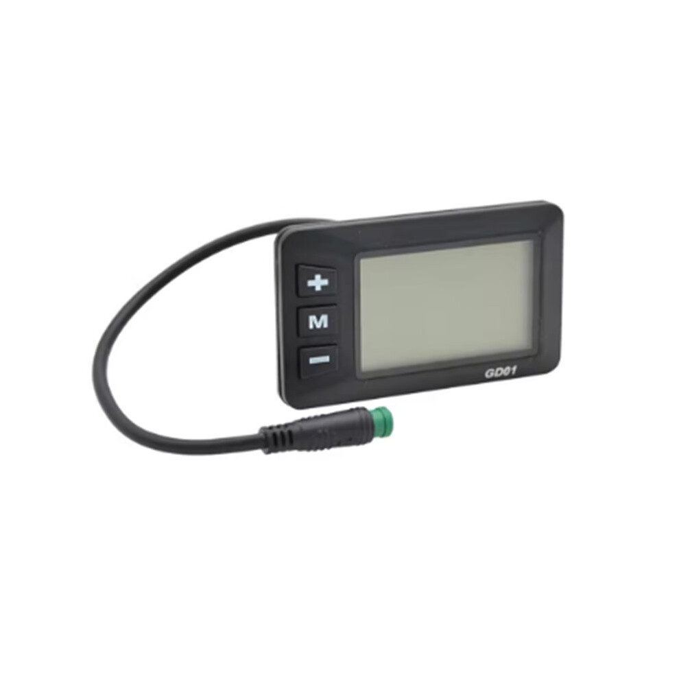 For Electric Bike LCD Display GD01 Waterproof Multi Voltage Support (24V/36V/48V) Features  Battery Monitoring