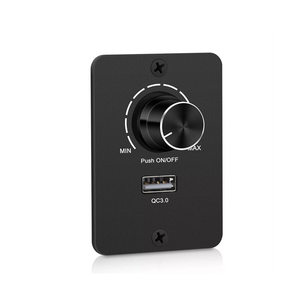 12-24V Pwm Dimmer For Rv & Boat 5A Adjustable Light Controller With Qc 3.0 Usb Charging Port 4711115064295