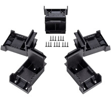5pcs 2-in-1 Tool Hanger Dock - Wall-Mounted Battery Holder for 14.4V-20V for 18V Batteries B