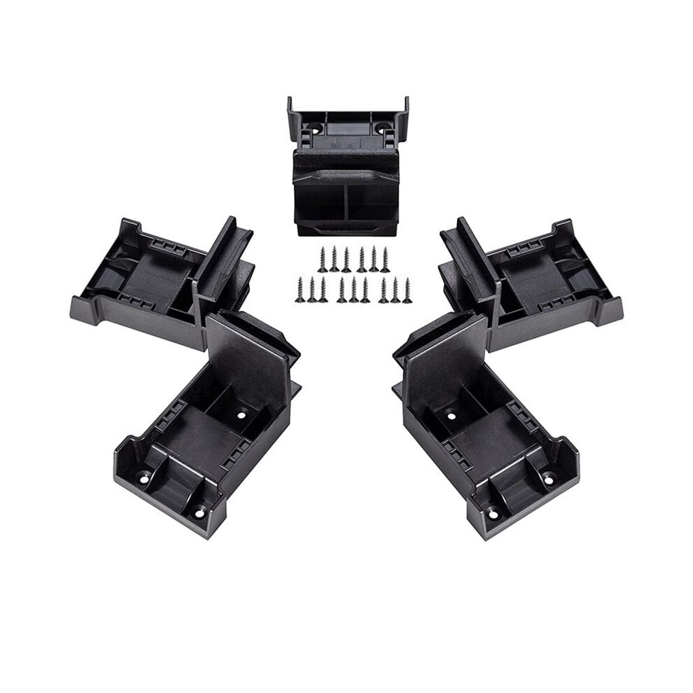 5Pcs 2-In-1 Tool Hanger Dock - Wall-Mounted Battery Holder For 14.4V-20V For 18V Batteries B 6031508744138