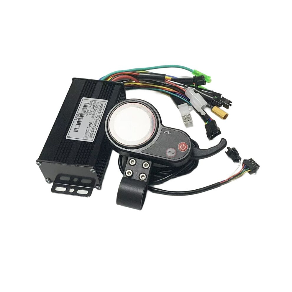 E-Bike 26A Sine Wave 3-Mode Controller With 24V 36V 48V Color Display For Brushless Motor 500W 750W E-Bicycle Scooter 6033646906027