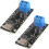 2 Stuks 100W 5A USB-C Snelladen USB-C PD QC  5V 9V 12V 15V 20V Instelbare Spanningstriggermodule Type-C-Ingang 1