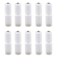 10Pcs Hot AAA to AA Dry Battery Adapter Li-Ion Converter Portable Battery Holder Case Switcher Battery Storage Box