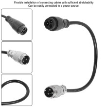 Charger Socket Adapter for / to  Old GX16 3-Pin to New Plug  MOTORS Transfer Cable Accessories