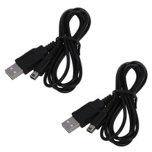 2X gioco della macchina di carico per   XL, LL, cavo del caricatore USB 3DS