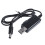 2X USB Boost Cable 5V Step  to 9V 12V Adjustable Voltage Converter 1A Step- Volt Transformer  Power Regulator 2