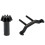 2 Pcs RC Car Part: 1 Pcs Drive Bevel Ggear 9T & 1 Pcs Plastic Shell Bracket 1