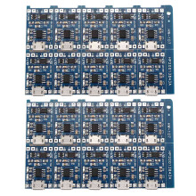 20Pcs 5V  USB 1A 18650 TP4056 Lithium Battery Charging Board With Protection Charger Module