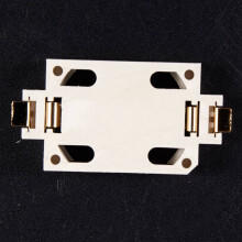 20Pcs White Housing Cr2032 Smd Cell Button Battery Holder Socket Case & 2Pcs Coin Cell Battery Holder - with