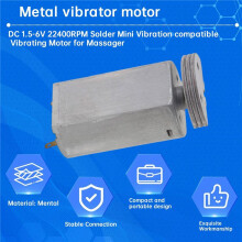 1 Pcs  1.5-6V 22400RPM Solder  Vibration Compatible Vibrating Motor Massager & 2Pcs  Vibration Motor 3500RPM