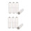 8 Pcs AAA to AA Battery Cell Converter Adaptor Cylindrical Case Holder 1