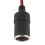2X Car Charger Power Cigarette Lighter Female Socket Black with 26cm Cable 5