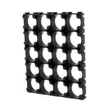 20PC 18650 Battery 4X5 Cell Spacer Radiating Shell Plastic Holder Bracket 18.4mm