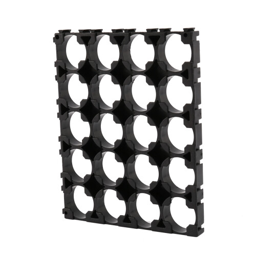 20PC 18650 Battery 4X5 Cell Spacer Radiating Shell Plastic Holder Bracket 18.4mm 2