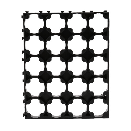 20PC 18650 Battery 4X5 Cell Spacer Radiating Shell Plastic Holder Bracket 18.4mm 2
