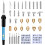 Adjustable Temperature Soldering Iron Kit 60W Wood Burning Tool Set with Fast Heating Ceramic Core 5