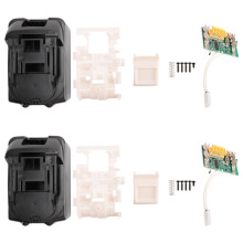 2X for 18V BL1850 BL1830 Battery Box Kit Replacement, Power Tool Battery Box (No Battery)
