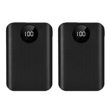 2X Power Bank Box 3X18650 Battery Pack DIY Charge Fast Charger LED Light for Cell Phone Tablet