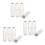 12 Pcs AAA to AA Battery Cell Converter Adaptor Cylindrical Case Holder 1