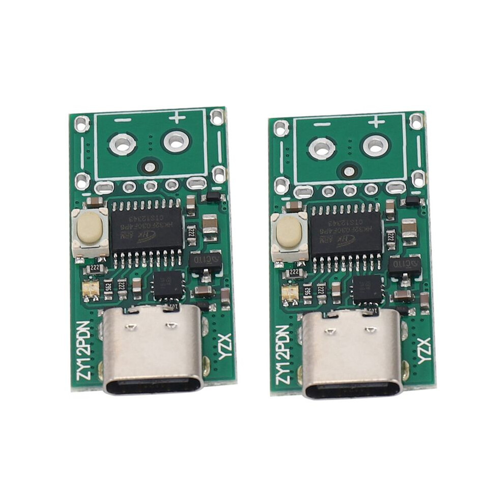 3X Usb-C Pd2.0/3.0 To Converter Power Supply Module Decoy Fast Charge Trigger Poll Polling Detector Tester(Zy12pdn) 6031070636053