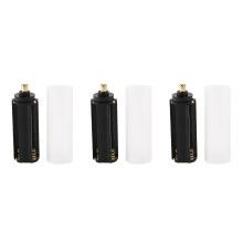New 3PCS 18650 Battery Tube + 3PCS AAA Battery Holder for Flashlight Torch Lamp