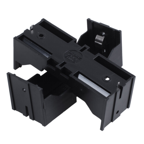 Plastic Single 26650 Battery Holder Case Storage BoX 20Pcs Black 2