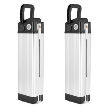 2X Electric Bike 36V/48V Large Capacity Battery Case 18650 Holder Case E-Bike Accessories