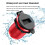 2X Quick Charge 3.0 USB Charger Socket, 12V/24V Dual USB Car Power Outlet Cigarette Lighter with LED Voltmeter 5