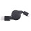 2X USB Type C USB 3.1 Retractable Cable Charger Charging Type-C USB-C Cable Black 3