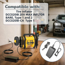 13,8 V Ladegerät N557514 für DCC020IB Inflator-Netzteil, für 20 V MAX Reifenfüller-Luftkompressor, EU-Stecker