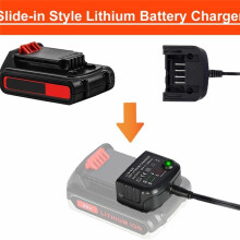 LCS1620 Lithium-Ionbatterijlader voor Oplaadbare Batterijlader 20V voor LBXR20 LB20 LBX20 Onderdeel EU-Stekker