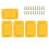 5 Pcs Battery Storage Rack Machine Holder for  14.4V 18V Li-Ion Battery Wall Mount Tool Bracket 1