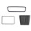 Car Center Console Wireless Charger Mat Screen Protect Frame Rearview Mirror Frame for  Model Y Juniper 2025 1