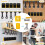 10 Pcs Battery Storage Rack Machine Holder for  18V Li-Ion Battery Wall Mount Tool Bracket Power Tool Accessory 7