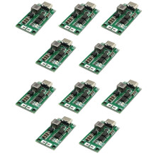 Placa de Carregador de Bateria USB Tipo C para 8,4 V, 12,6 V e 16,8 V para Módulo de Carregador de Reforço de Bateria 2S LiPo/Li-Ion 4A