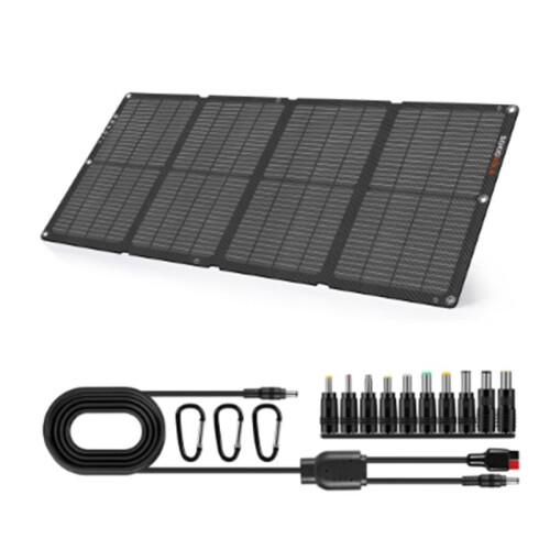 4 Foldable Solar Panel USB Portable Solar Cell Folding Waterproof Solar Plate Mobile Phone Power Battery Charger